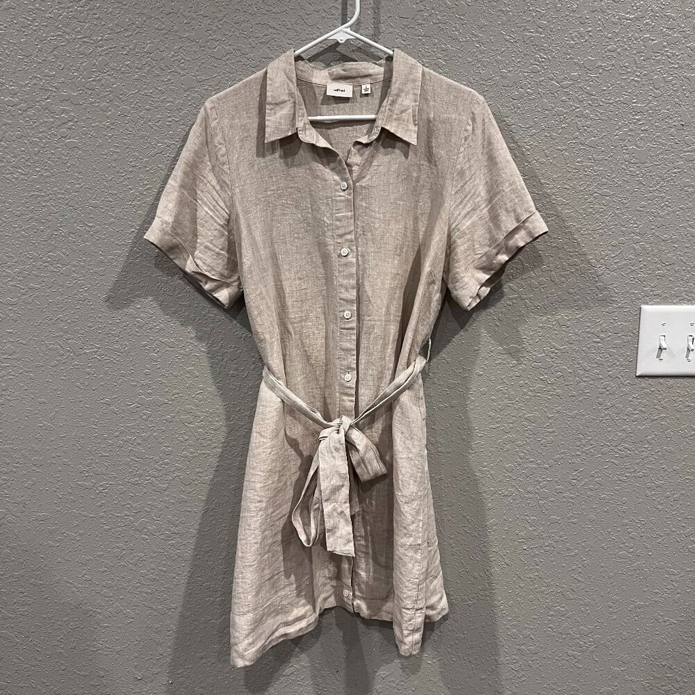 Wilfred Eleta Linen Mini Dress - Picture 2 of 5